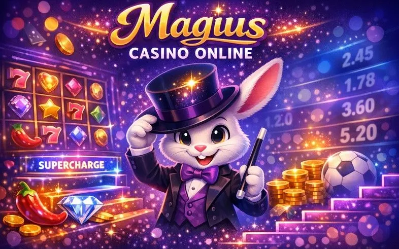 Magius Casino sportsbook hero banner