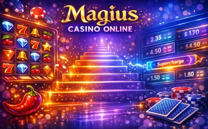 Magius Casino registration page